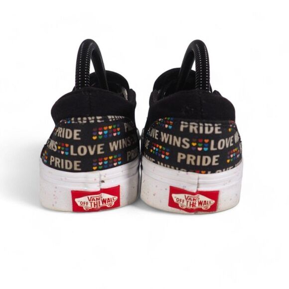 Vans Asher Classic Slip-on "Pride" Skate Shoes Multicolor Women's 10 - Picture 5 of 11